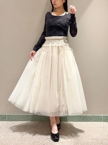 Amazon | [スナイデル] Chacottレース柄編みプルオーバー SWCT251001