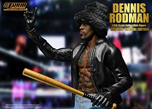 新品 1/6 デニス・ロッドマン アクションフィギュア DX版