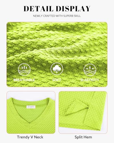 Image of Bulotus Womens Turtleneck Sweaters Ribbed Knit Split Cowl Neck Tunic Sweaters