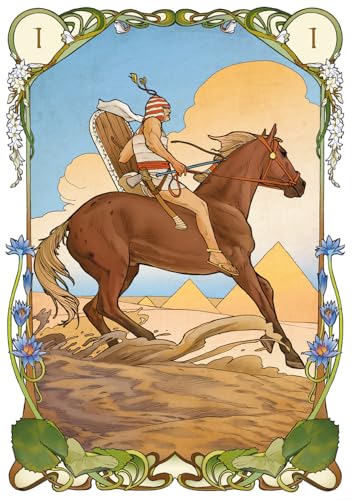 Egyptian Art Nouveau Lenormand Oracle. Con Libro - 2