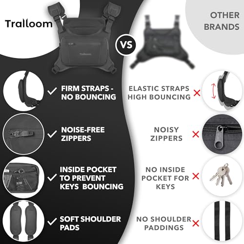 Trailoom Running Chest Pack Reflective Vest
