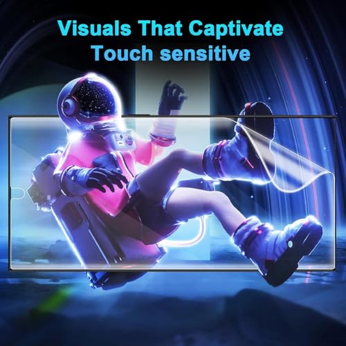 Image of SHILD - (2 Pack Screen Protector Guard for Samsung S23 Ultra Perfect - Fits Design (6.8-inch Screen Size) | Transparent Screen Guard For Galaxy S23 Ultra - Fingerprint Support /S PEN Compatible /HD