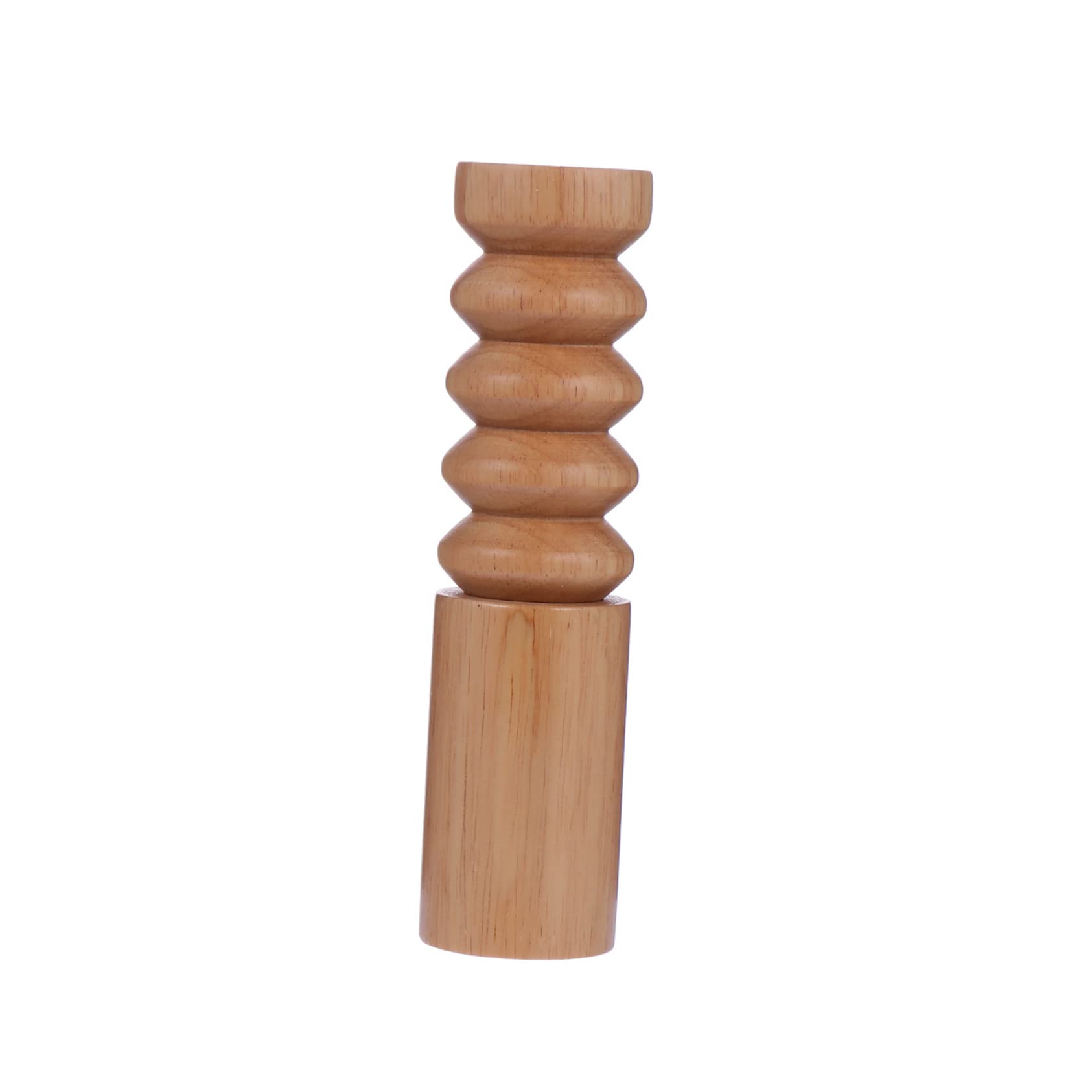 COLLBATH Pepper Mill Pepper Grinder Mill Pepper Grinding Tool Manual Pepper Threading Tool Pepper Shakers Pepper Grinder Bottle Pepper Crusher Vessel Tools Black Pepper Grinder Khaki Wooden