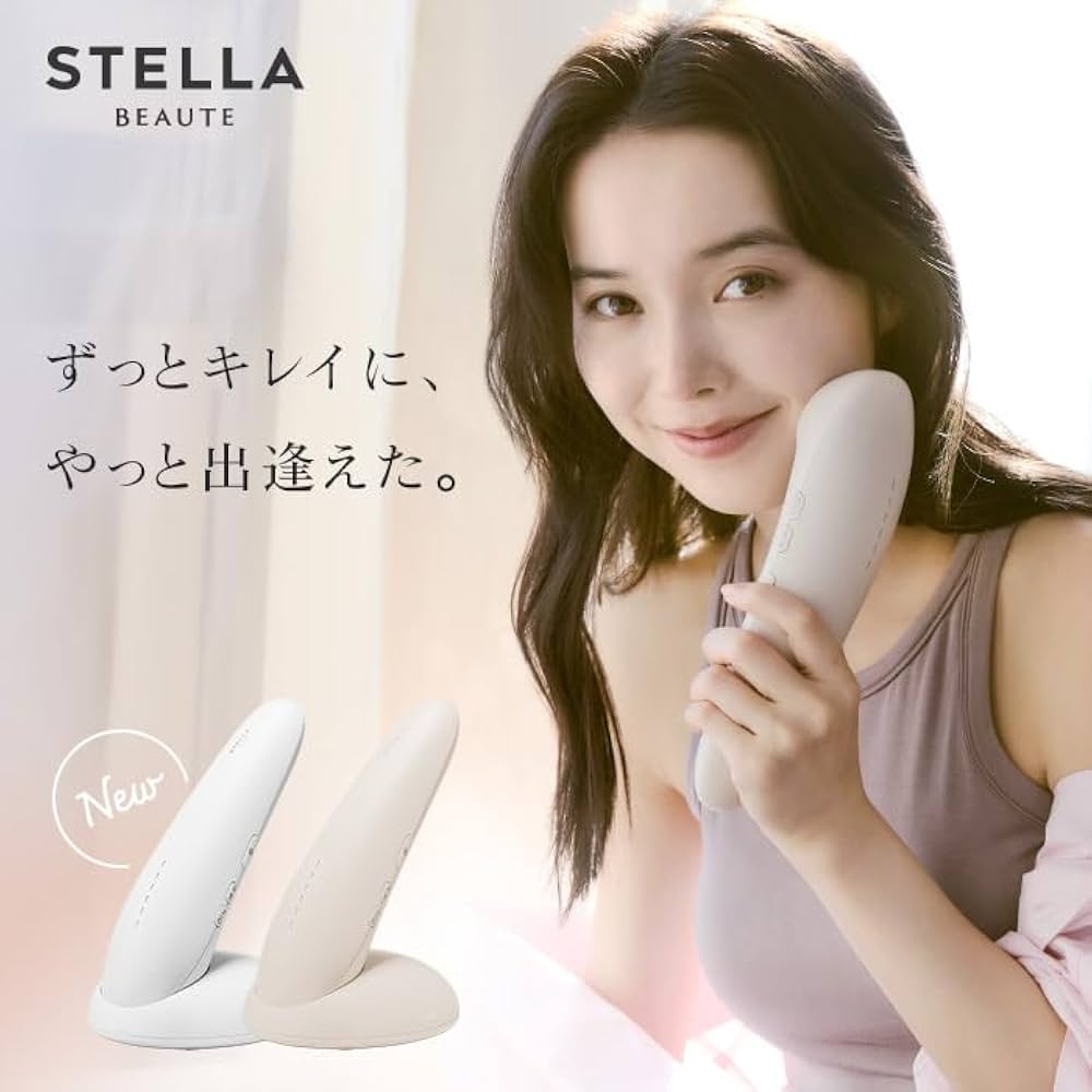 【ほぼ新品】ステラボーテ IPL 光美容器 Luna ルナ 脱毛器 ミルクティー Amazon | 【公式ストア限定】STELLA BEAUTE ステラボーテ IPL 光