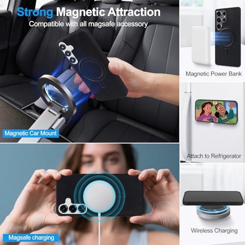 Coque Samsung S25 FE fermeture éclair avec protection RFID intégrée
