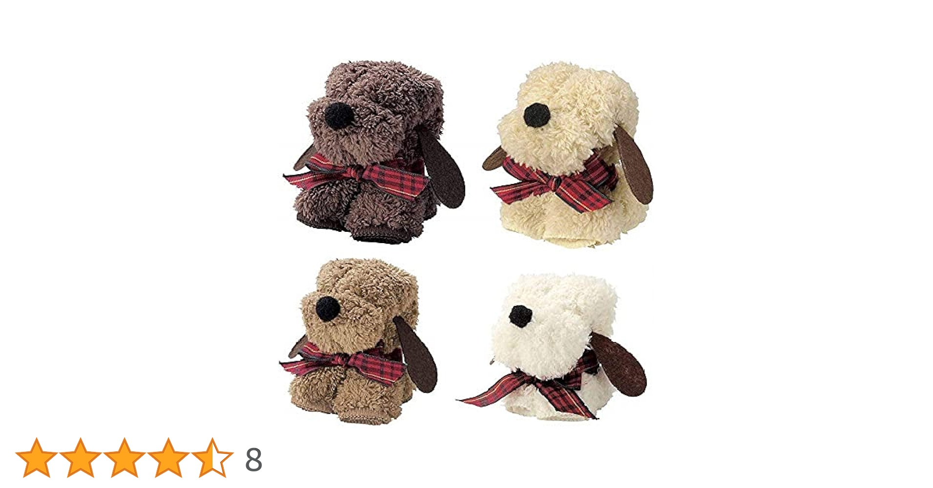 Amazon｜モコモコドッグハンカチタオル 200×200mm（わんちゃん