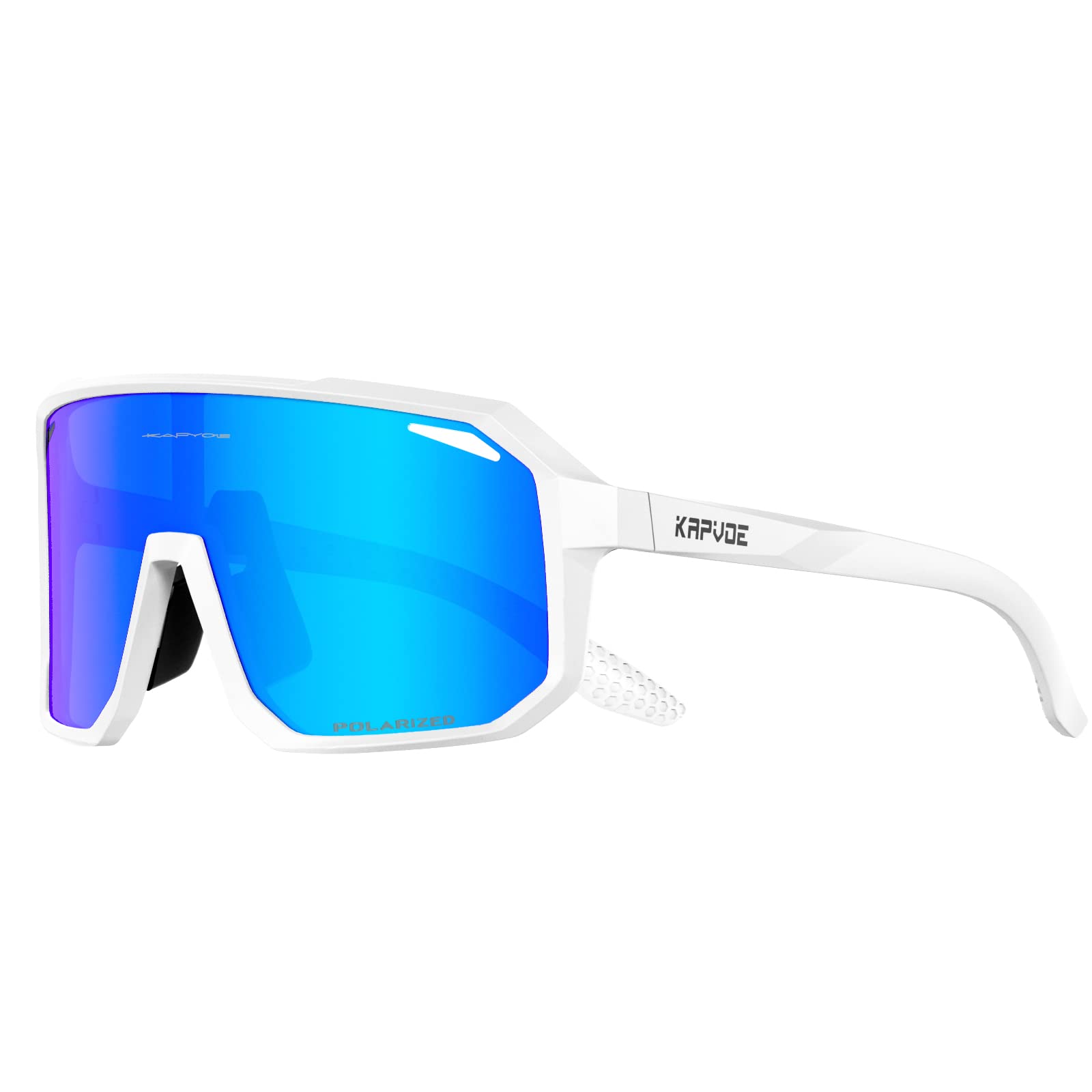 KAPVOE Polarizadas Gafas de Ciclismo Hombre Gafas MTB TR90 Gafas Deportivas Mujer Gafas Running Gafas Bicicleta Montaña Gafas Bici Gafas Sol Ciclismo Gafas BTT Lentes de Ciclismo