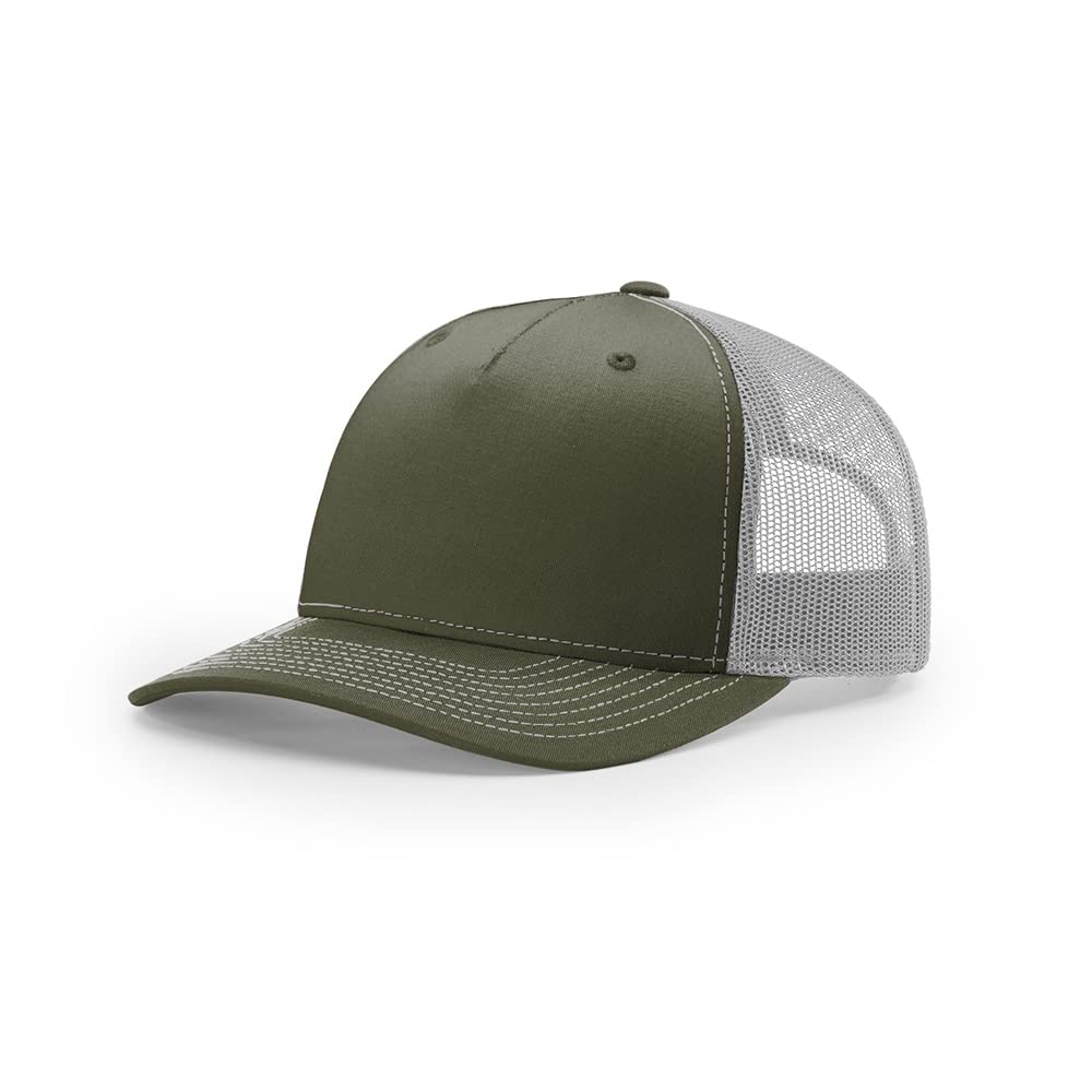 The Hat ProsRichardson 112FP & 112PFP Classic Fit Five-Panel Adjustable Snapback Trucker Cap | OSFM | Bulk Packs Available