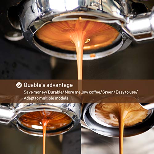 54mm Bottomless Naked Portafilter- Fits 54mm Breville Barista Series Filter Basket Stainless Steel Replacement Handle, Compatible with Breville Machines Espresso Tool