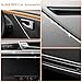 41Ft Silver Chrome Trim Strip Automotive Trim Chrome Car Car Accessories Chromes Tape Molding Chromes Tape for Cars Exterior and Interior Side Body Moulding 1/4 inch for Most Truck RV Door Window