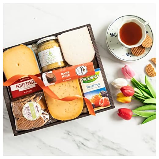 igourmet Dutch Classic Gourmet Gift Basket - Including the Netherlands' finest cheeses, sweets, and delicacies.