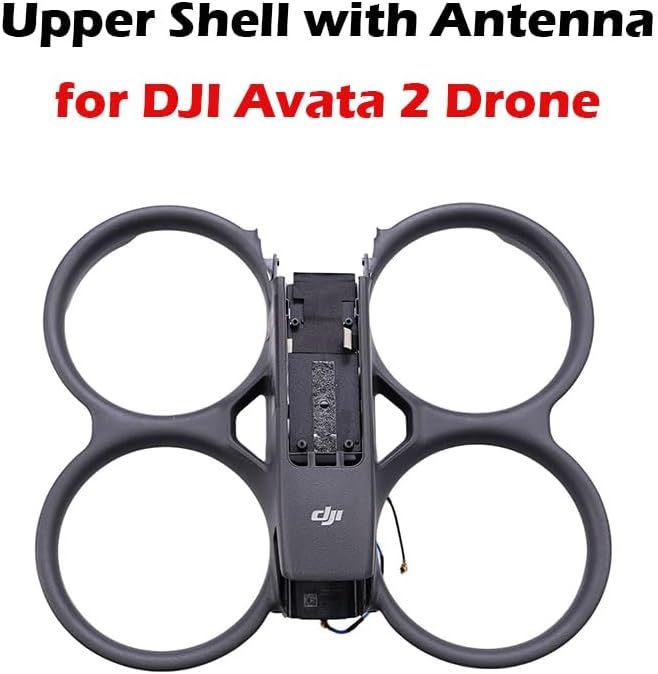 Original Upper Shell with Antenna for DJI Avata 2 Drone Replacement Repair Part Top Frame Cover Body Shell Accessory for Avata 2 UAV
