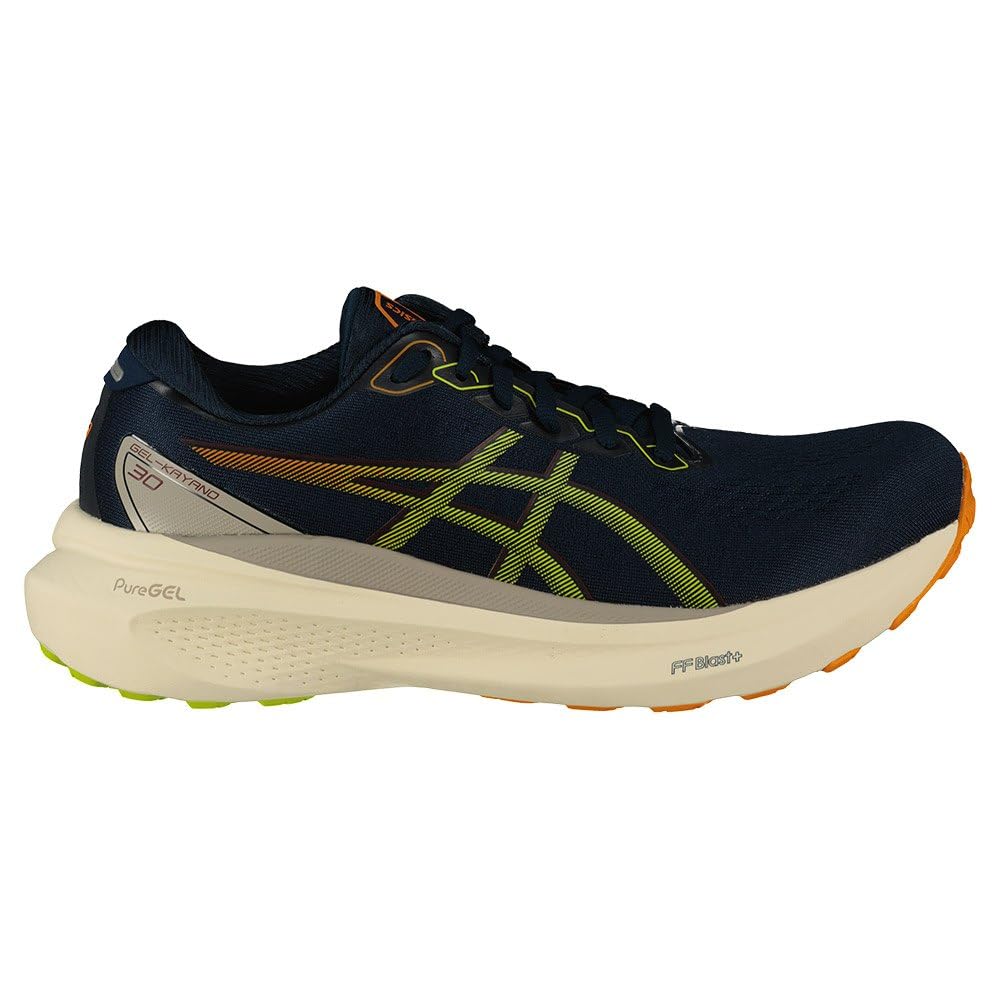 ASICS Mens Gel-Kayano 30 - French Blue/Neon Lime Running Shoes, UK - 7