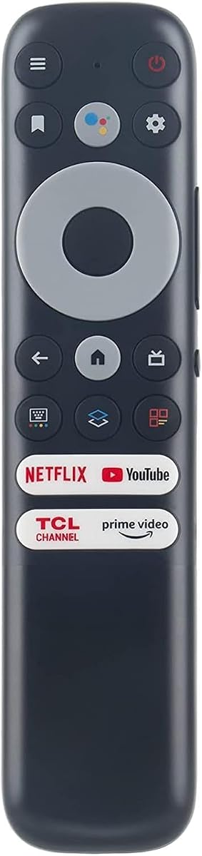 RC902N FMR1 Universal Replacement Remote for Select Smart TVs - Compatible with 55-75 Inch QLED 4K UHD Models (Mini-LED/Android/Google OS, Basic Functionality)