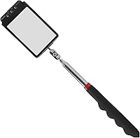 Vista 9 de Espejo de inspección telescópico con luces LED, herramienta flexible agarrador de garras magnético de 4 garras. conjunto de herramientas combinadas.