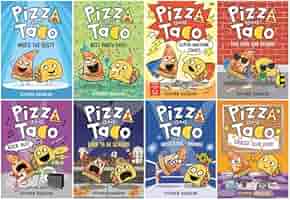 Pizza and Taco Book 英語グラフィックノーブル 英語会本8冊
