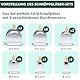 Uplife Schröpfgläser mit Vakuumpumpe - Schröpfset mit 12 Gläsern für Schröpfen & Cupping Therapie - Schröpfgerät & Massage Set Physiotherapie Zubehör - Cupping Set