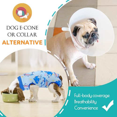 Image of KOESON Lightweight & Soft Surgery Recovery Suit for Large Dogs Female Male