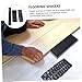 BUTIFULSIC 22pcs Spacers Floor Installation Tools for Hardwood Plank Parquet Floor Black Seam Roller Easy Install Kit