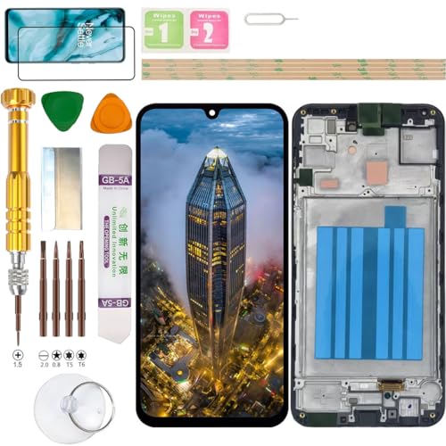 Gadget Troops Conjunto de pantalla LCD (Incell) para Samsung Galaxy A15 4G/5G SM-A155F/DSN, A156B/DSN, A155F, A155M, A155P, A156B, A156P, A156U, A156U1, A156W, kit de repuesto de pantalla