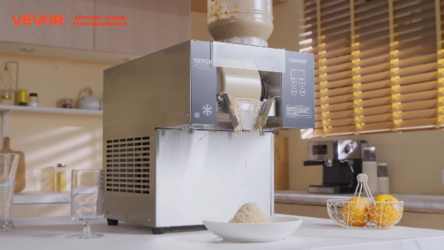 Amazon.com: VEVOR Commercial Snowflake Ice Machine, 176.4LBS/24H