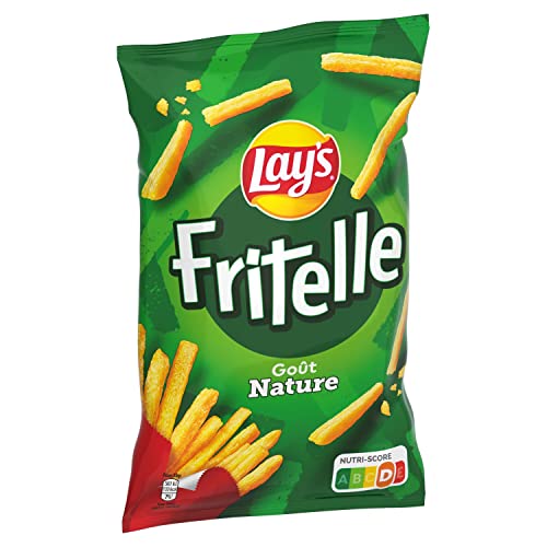 Lay' Fritelle Avec Sa Forme Originale De Frite Fritelle Goût Nature 80 g - vue 3