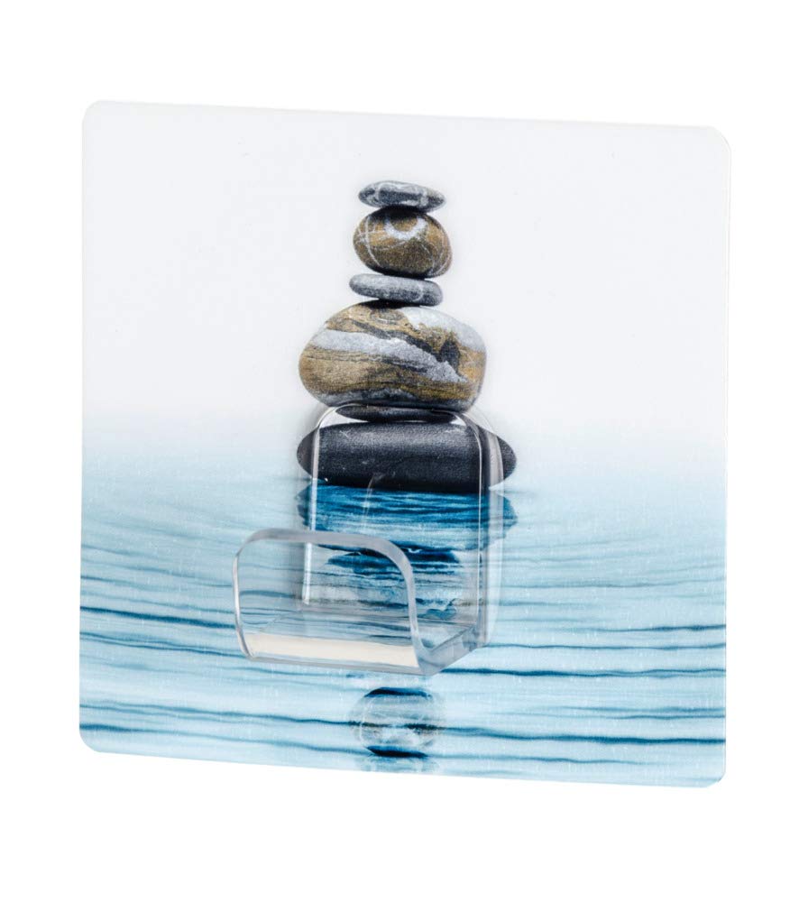 Christmas Mistletoe Bathroom Shower Curtain Hook Hangers - Set of 12 - Grey