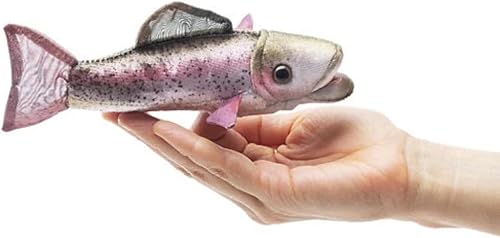 Folkmanis Mini marioneta de dedo trucha arcoíris