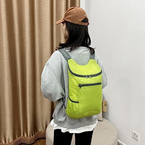 Mochila ultraligera plegable para senderismo azul marino miniatura 3