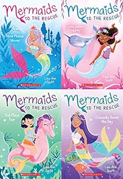 Paperback Mermaids to the Rescue Book Series 1-4 Book