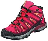 Bergsteigen und Trekking Salomon Unisex-Kinder X-Ultra Mid GTX J Trekking- & Wanderhalbschuhe, Pink (Virtual Pink/Beet Red/Living Coral 000), 34 EU