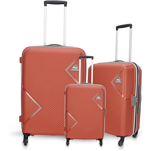 Kamiliant 3 Pc Luggage Set Polypropylene