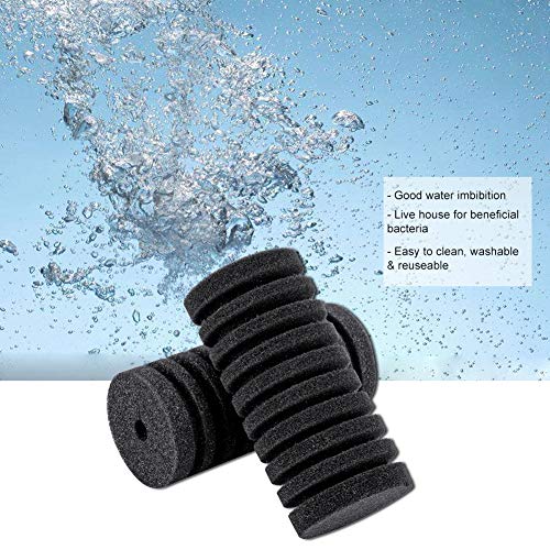 hygger Pack of 4 Replacement Sponges for Aquarium Double Sponge Filter (S) - Image 8
