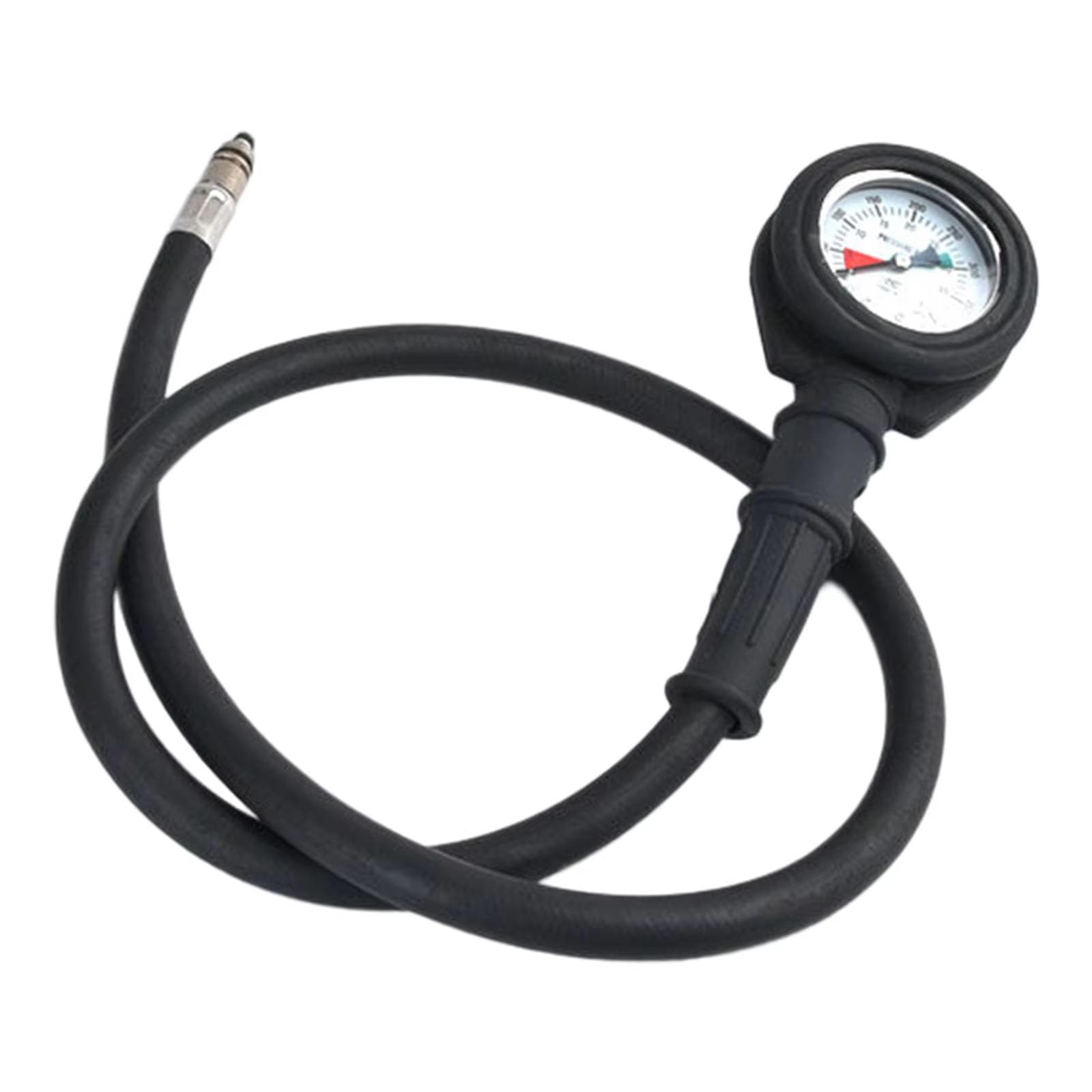 Kalttoy Light Pressure Gauge For Firefighting Air Respirator 0-400Bar Consoles Air Pressure Tester Equipment Construction Worker Gear