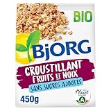 Bjorg Croustillant Fruits & noix 450g