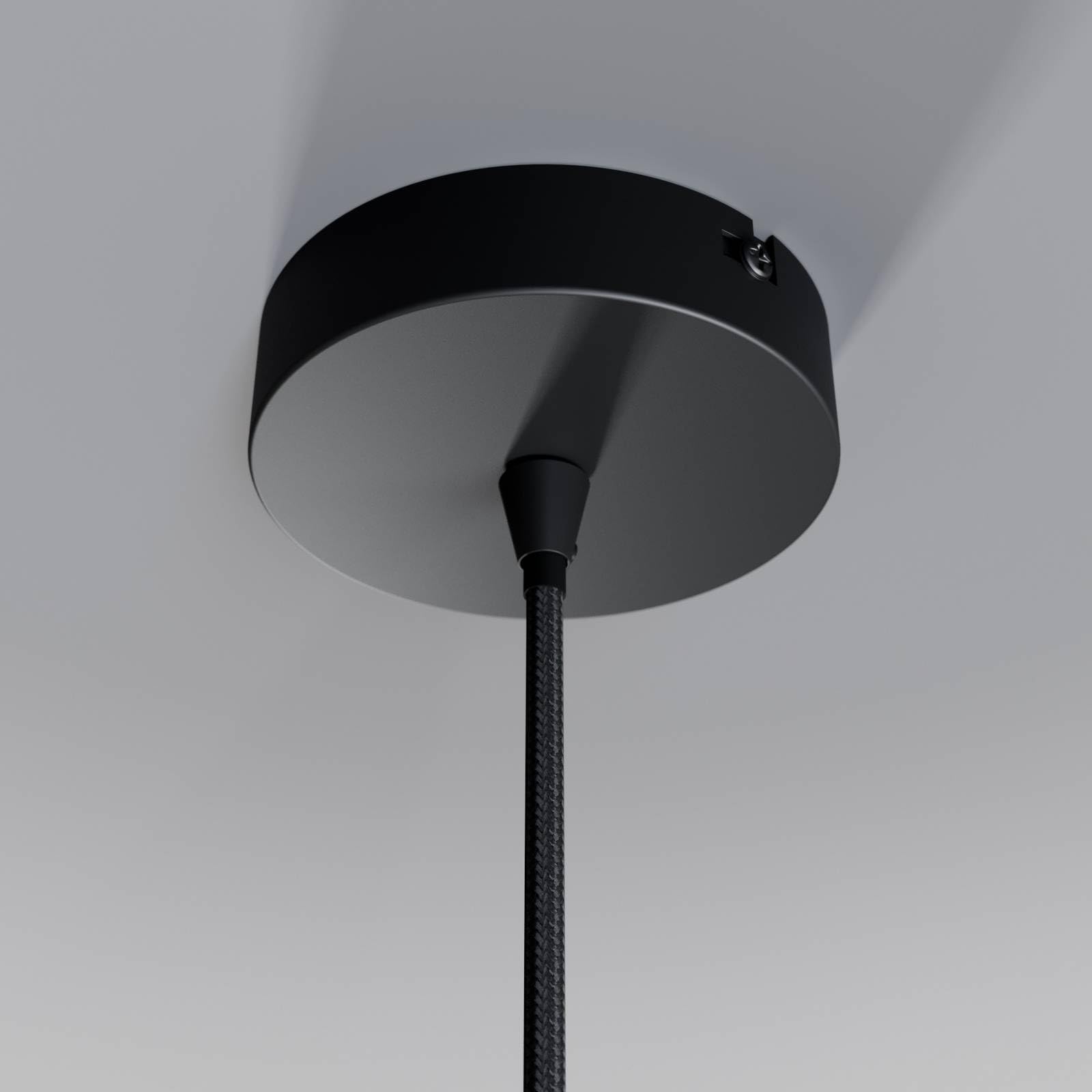 Lindby Lampada a sospensione dimmerabile (Moderno) colore Nero ad es. Soggiorno & Sala da pranzo lampada in vetro, per tavolo