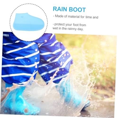 Protector de calzado impermeable de silicona para uso al aire libre, fundas para zapatos para hombre y mujer, fáciles de limpiar miniatura 5