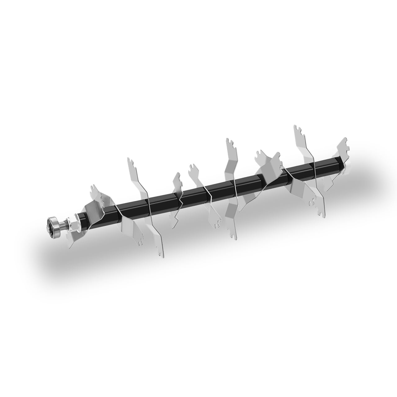 FUXTEC 40V Akku-Vertikutierer FX-E2VE38SET inkl. Akku+ Ladegerät, 2-in-1 Vertikutieren & Belüften, 38 cm Arbeitsbreite, einstellbare Arbeitstiefe bis 12 mm, 45L Fangkorb, leistungsstark & kabellos