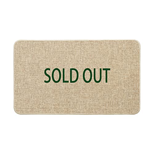 Artoid Mode Dog Gift Christmas Tree Welcome Decorative Doormat, Seasonal Winter Holiday Low-Profile Rug Switch Mat for Indoor Outdoor 17x29 Inch