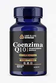 Coenzima Q10 200mg Ubiquinol, Vitamina Q10 Pura, 60 Cápsulas