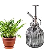 ★Hochwertige Materialien: Hochwertige PVC Düse und Glas. Nostalgisches Retro-Design, exquisite und kompakte Strahlpumpen neigen dazu, sehr feinen Nebel zu erzeugen, wodurch die Luftfeuchtigkeit um Pflanzen und Blumen effektiv erhöht werden kann.