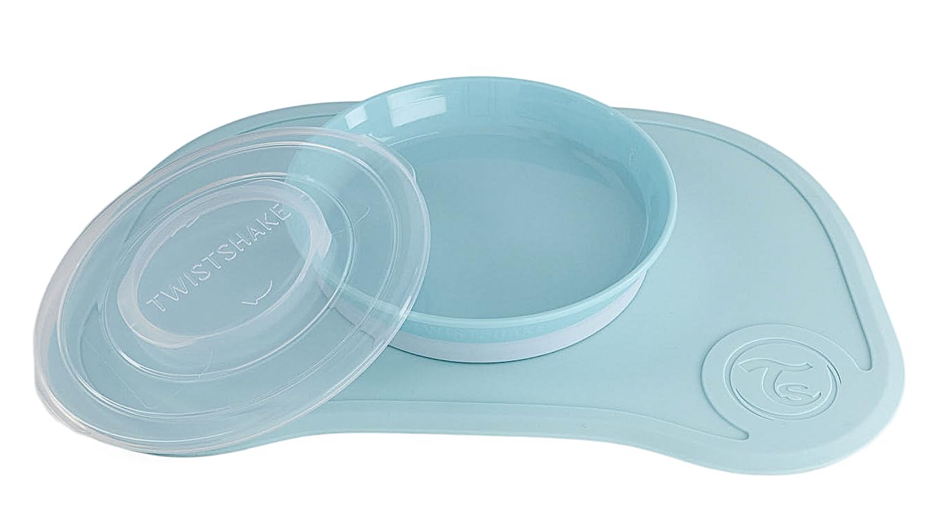 Twistshake Click Mat Plate: Praktische Essunterlage mit Teller für