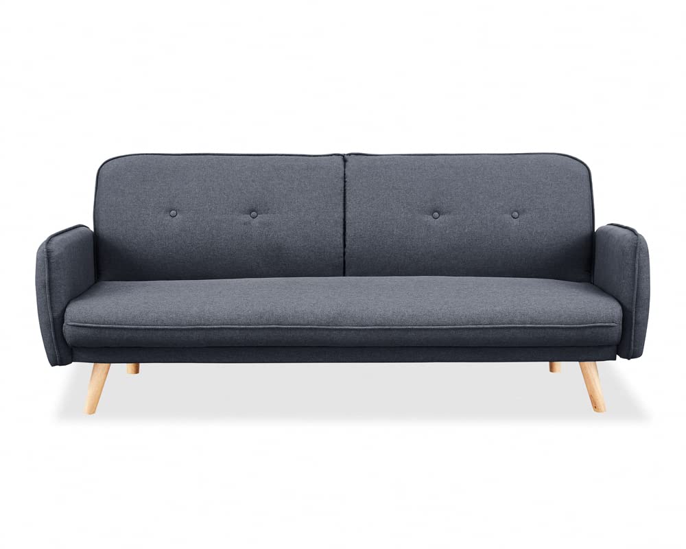 Buy Fabric Sofa Bed with Click Clack Sofabed Function 3 Seater Double