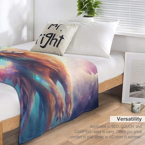 Manta de franela de león para sofá y cama, microfibra cálida de 180x200 cm 7