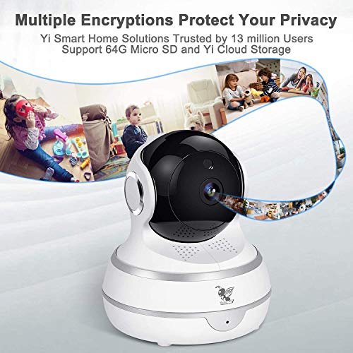 TBMax WiFi Home Security Camera - Baby/Pet/Nanny Monitor with 1080P HD Night Vision, 2-Way Audio, Motion Tracking, Cloud/MicroSD Storage, Wireless Indoor Security IP Camera - Thumbnail 2