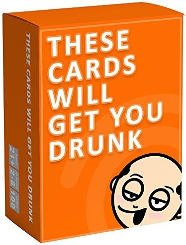 QUIRKMALL These Cards Will get You Drunk - Fun Adult Drinking Game for Parties
