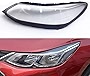 Car Headlight Cover Replacement for Chevrolet for Cruze 2017 2018 Clear Lens Auto Shell Cover (Driver Side)