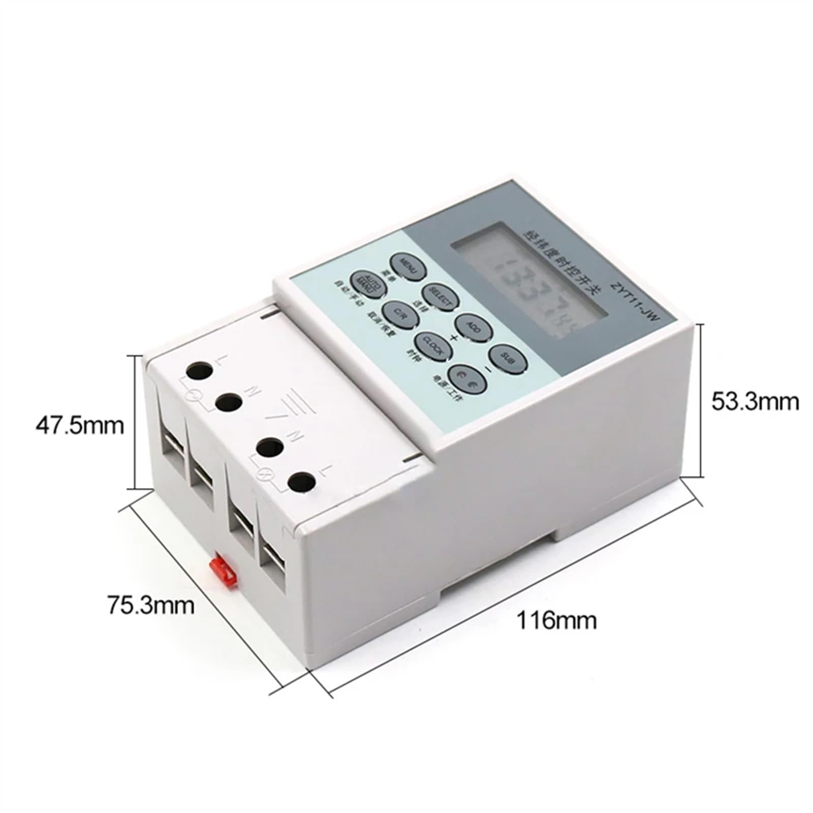 Kontroler stycznika ZYT11-JW, zasilacz 2, kW do 25, Przełącznik czasowy, Sterownik 220 V(Kit 8 (18.5kw))