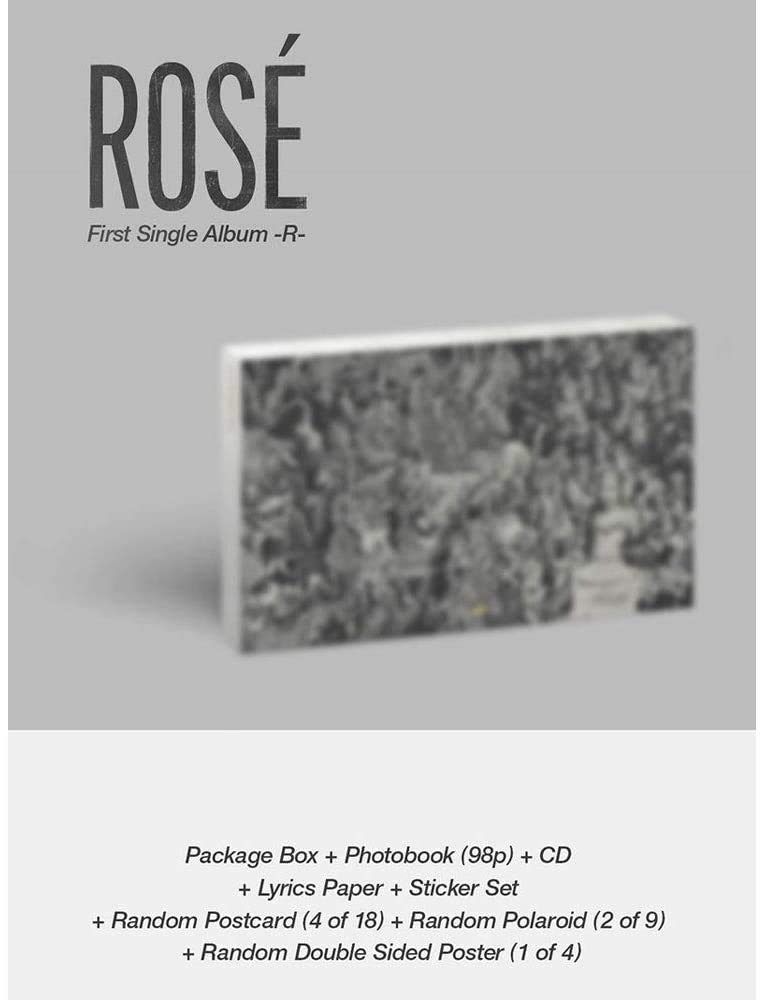 Amazon.com: Blackpink Rose First Single Album R (incl Official