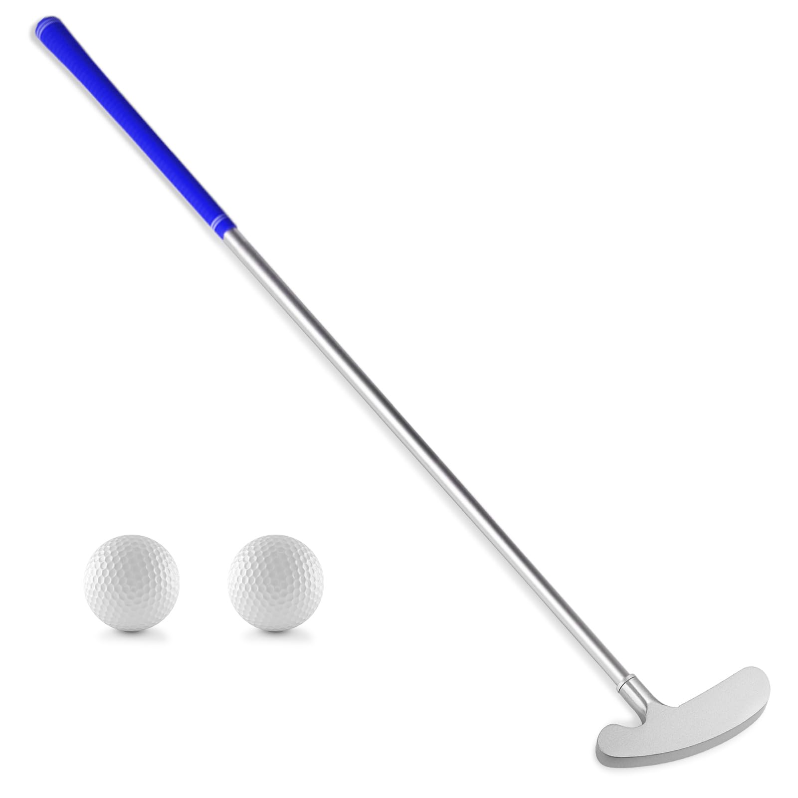 Golf Putters, Two Way Putters for Men Women Adults Right/Left Handed, Mini Club Golf Set for Children, Teenagers with 2 Golf Balls Enhance Your Putting Game